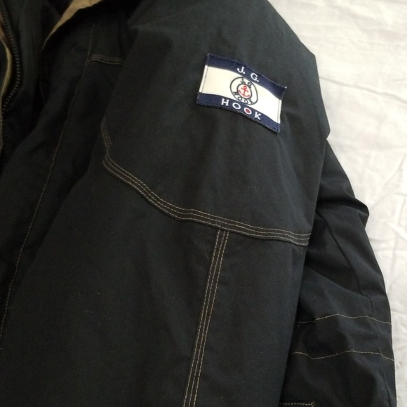 Men's J. G. Hook Coat with Hood Size Large - Picture 4 of 7